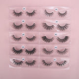 3D Mink Lashes Wholesale Natural Soft Eyelashes Mink Faux Cils False